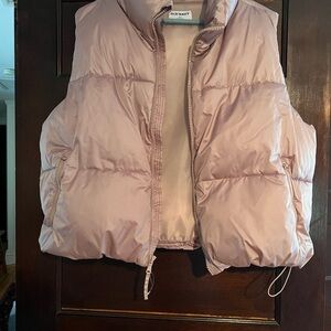 Old Navy Blush Puffer Vest